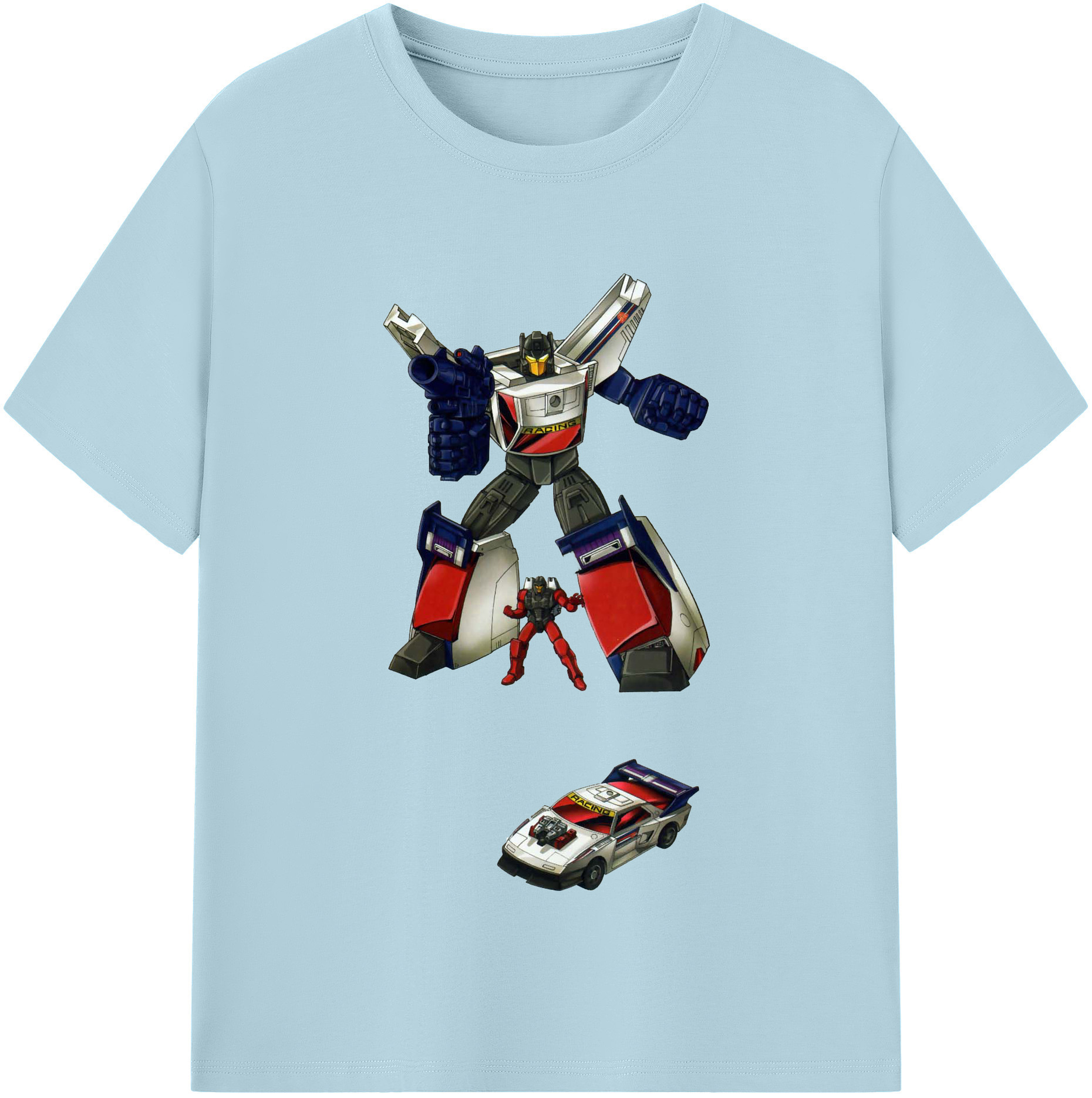 （画像用）  綿100％半袖Tシャツ（フロントプリント）